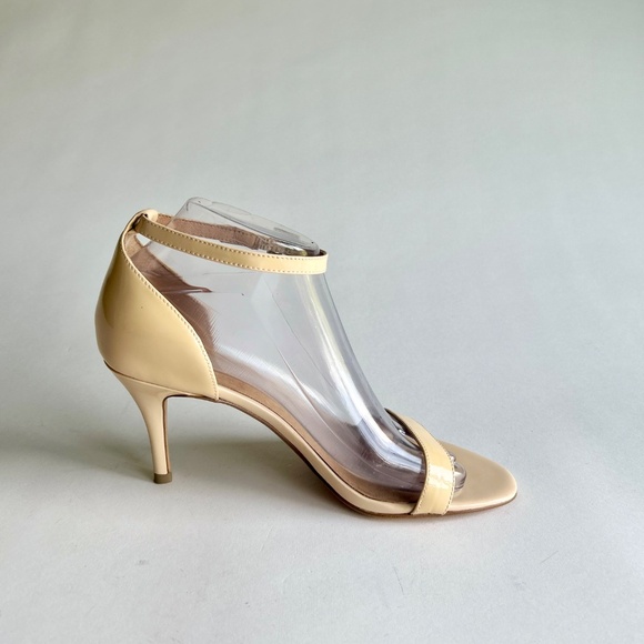Halogen Cream Patent Leather Ankle Strap Heels size 8 - Picture 5 of 16
